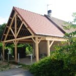 extension garage bois / travaux-renovation-bois/extension-maison-ossature-bois/