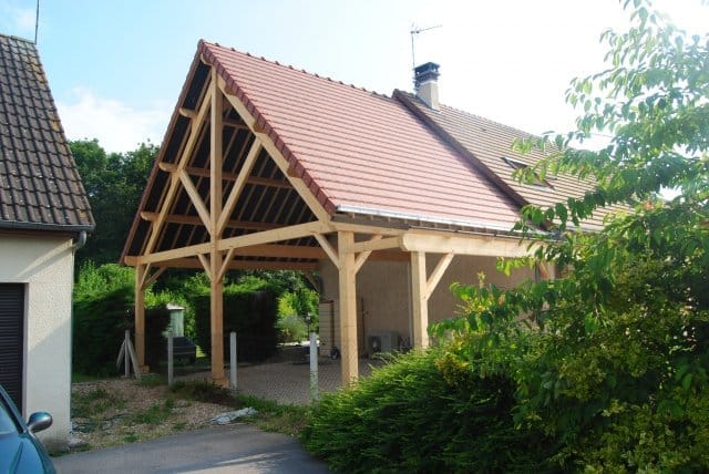 extension garage bois / travaux-renovation-bois/extension-maison-ossature-bois/