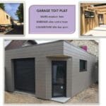 garage ossature bois - toit plat Evreux /travaux-renovation-bois/constructeur-maison-ossature-bois-appentis/