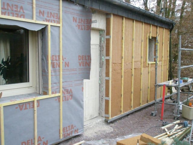 isolation paroi par l extérieur ITE à Anet